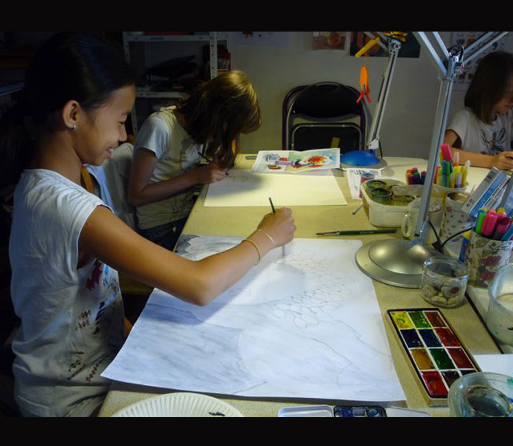 Atelier dessin / peinture enfant - Les Ateliers Créatifs